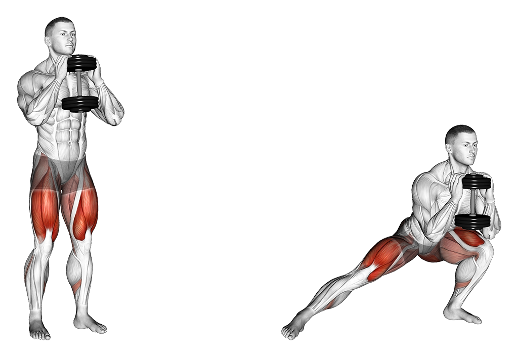 Lateral Lunges Dumbbell Side Lunge Exercise Instructions And Video Lateral Lunges Dumbbell Side Lunge Exercise Instructions And Video